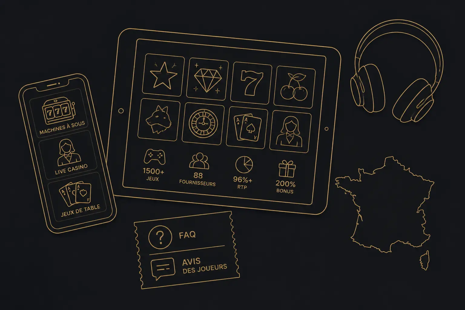 Instant Casino : jouez à plus de 1500 jeux visual guide for Instant Casino