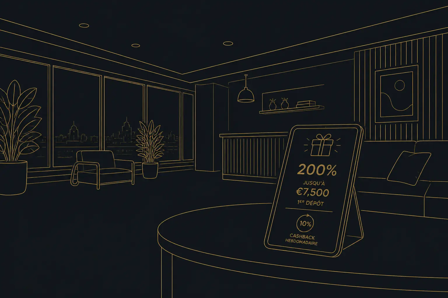 Bonus Instant Casino : 200% jusqu'à €7,500 visual guide for Instant Casino